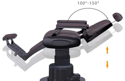 Cheap salon furniture reclining hairdressing barber chair hair cutting salon chair