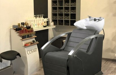 China fabricante salón de masaje unidad de lavado de muebles equipo de peluquería cama de champú con lavabo