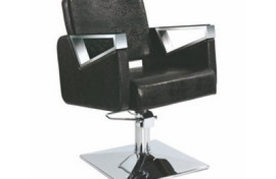 Low price Black Hydraulic Swivel Salon Hair Styling Chair for Barber Shop