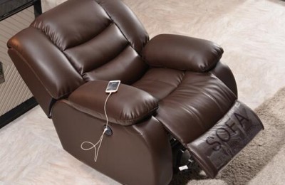 Adjustable Lounge Cinema Couch Leather Armchair Lazy Boy Recliner Massage Sofa Chairs