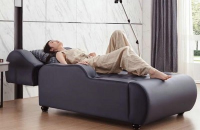 Recliner lounge living room chaise folding sofa double economy multifunction storage bed