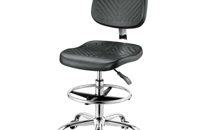 Metal Steel Adjustable ESD Workshop Task Seating Anti-static Office Computer Chair Laboratory Stool Casters